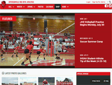 Tablet Screenshot of jeffathletics.com